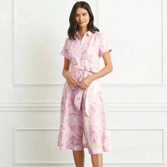 Hill House Lily Dress Pink Candy Kaleidoscopic - Picture 3 of 6